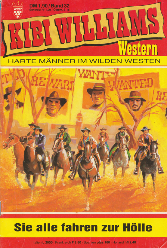 Kelter ***neu Kibi Williams 5 Western-Romane „Arizona“